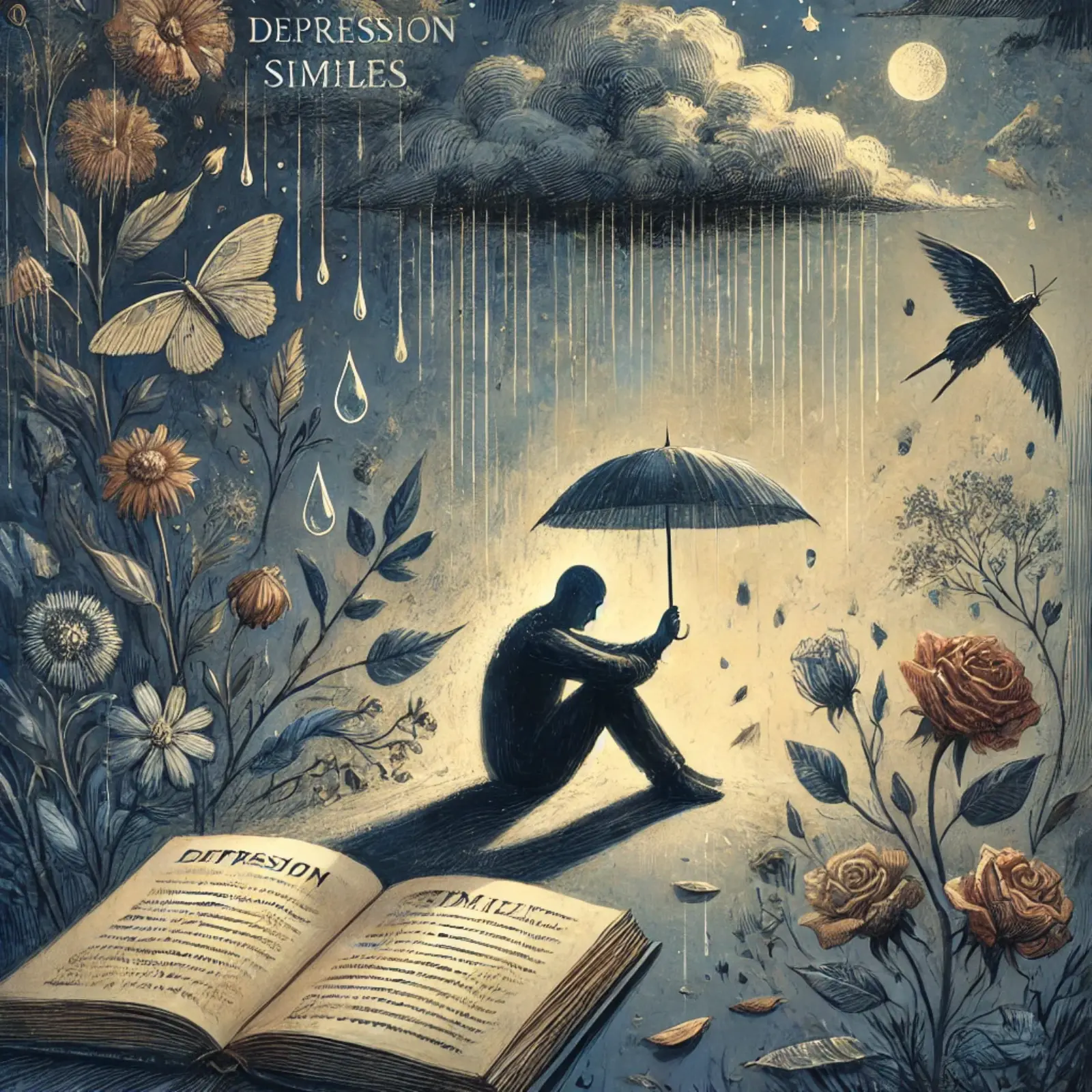 30 Powerful Similes For Depression - similesking.com