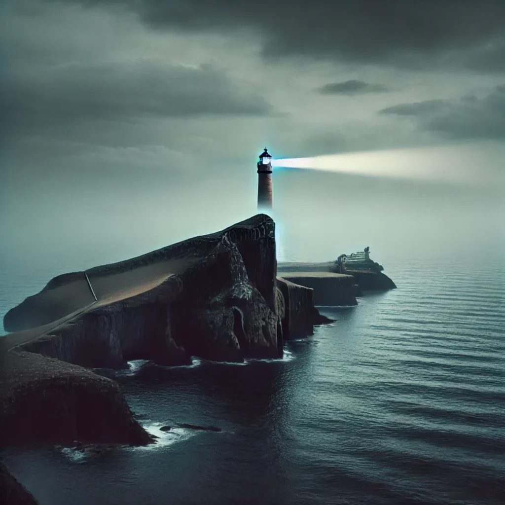 As lonely as a lighthouse without ships