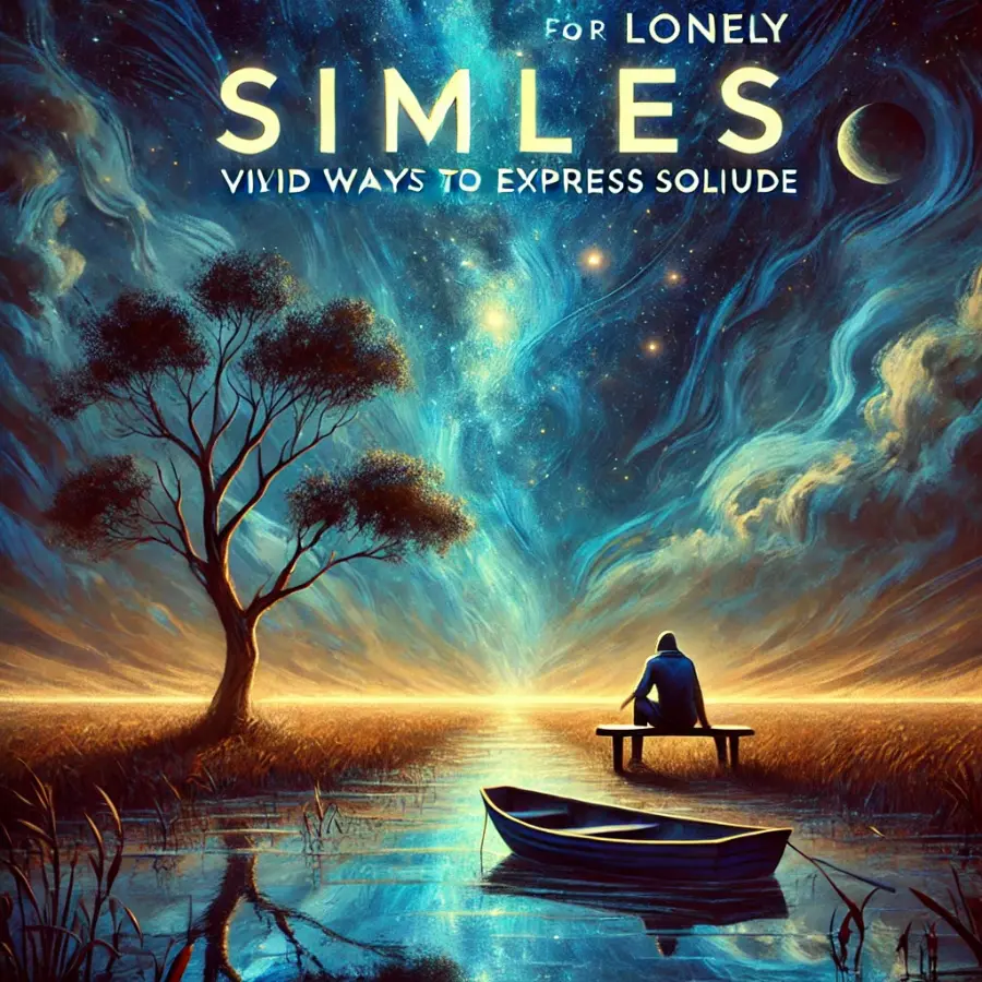 Similes For Lonely: Vivid Ways to Express Solitude