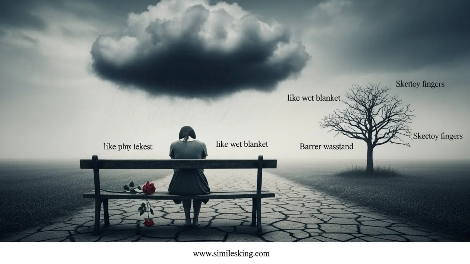 Similes For Being Sad