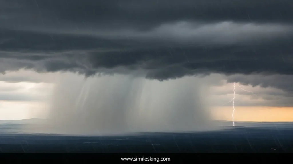 As endless as a rainstorm