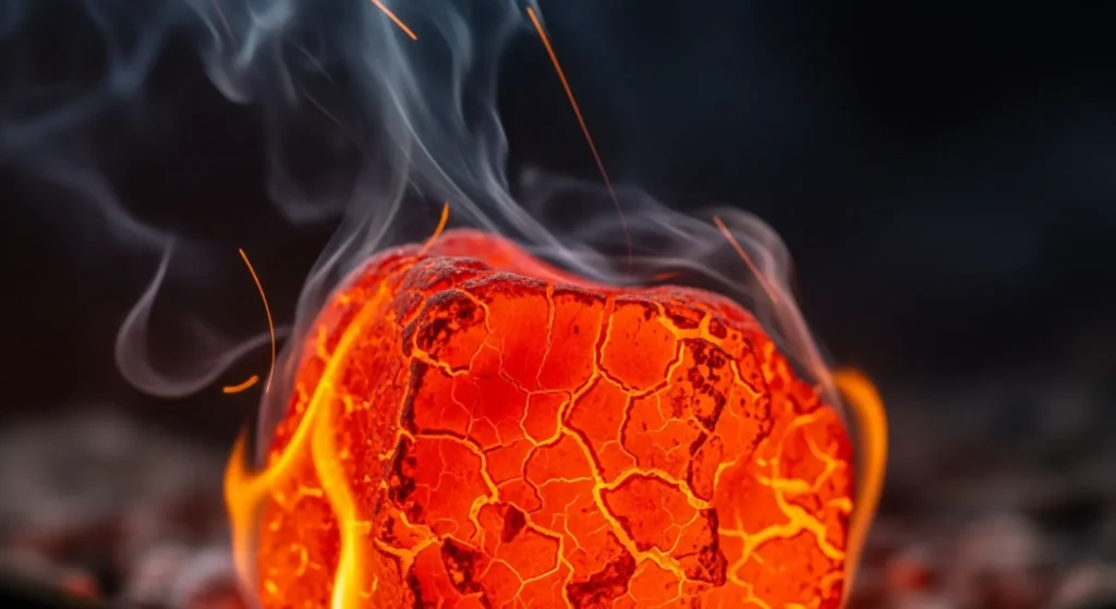 As hateful as a burning coal