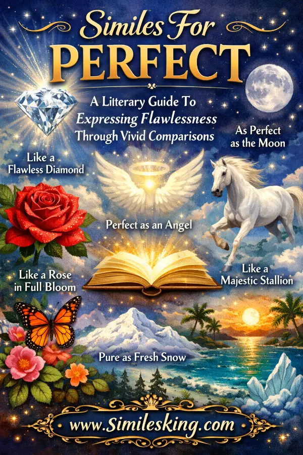 Similes For Perfect: A Literary Guide To Expressing Flawlessness Through Vivid Comparisons