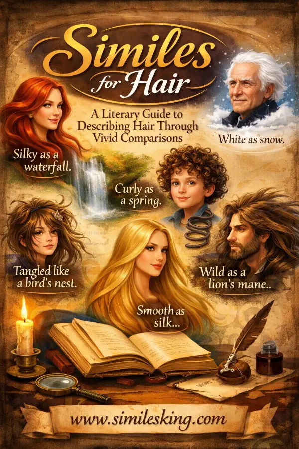 Similes for Hair