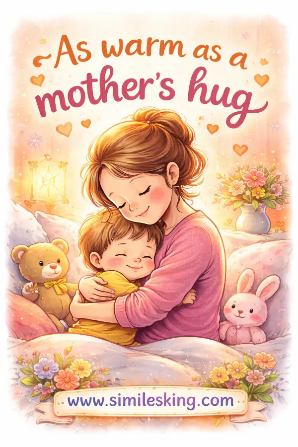  As warm as a mother’s hug