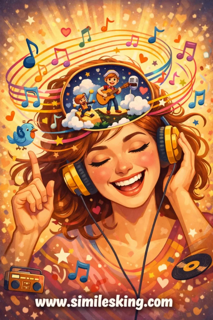 As happy as a song stuck in your head