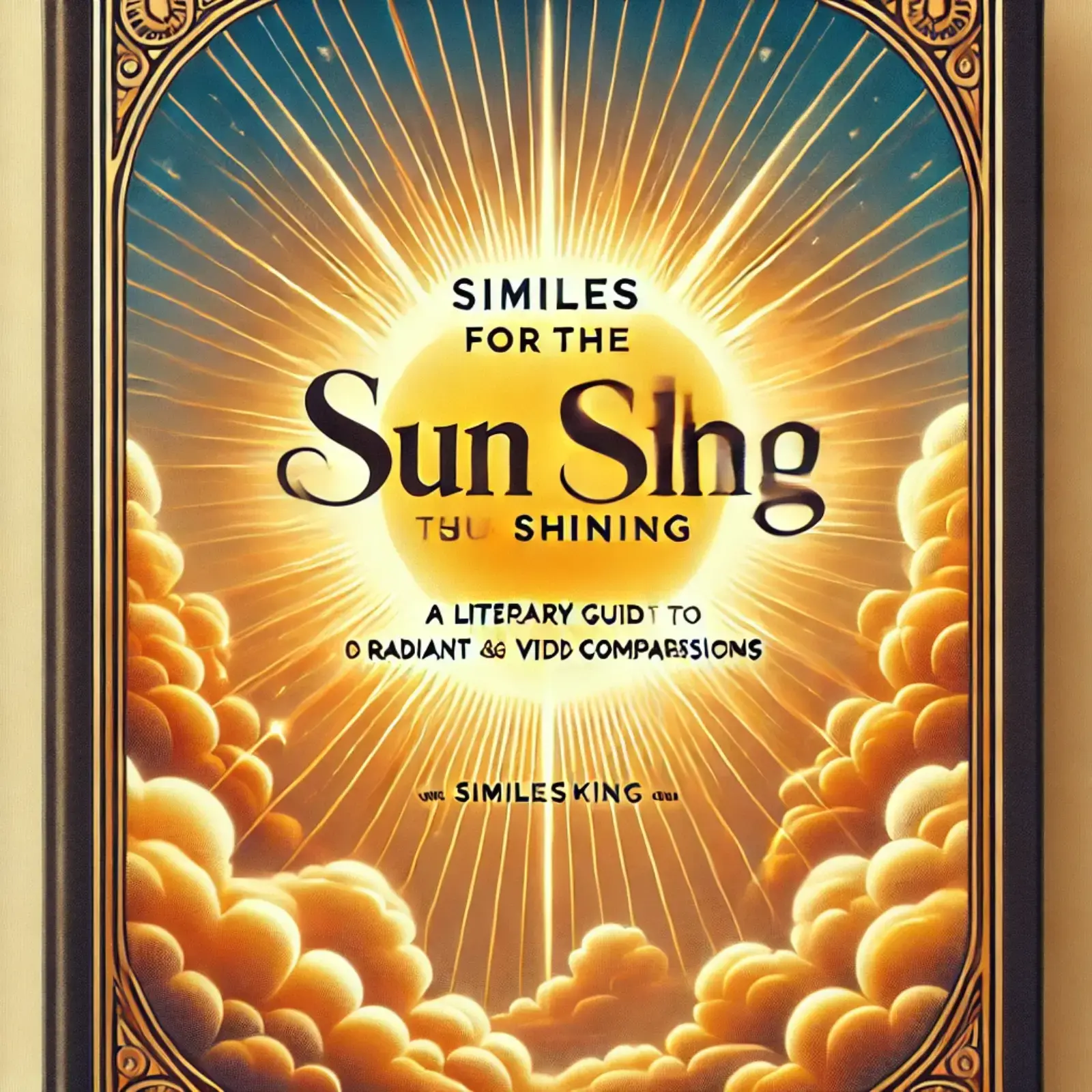 Similes For The Sun Shining: A Literary Guide To Radiant And Vivid Comparisons