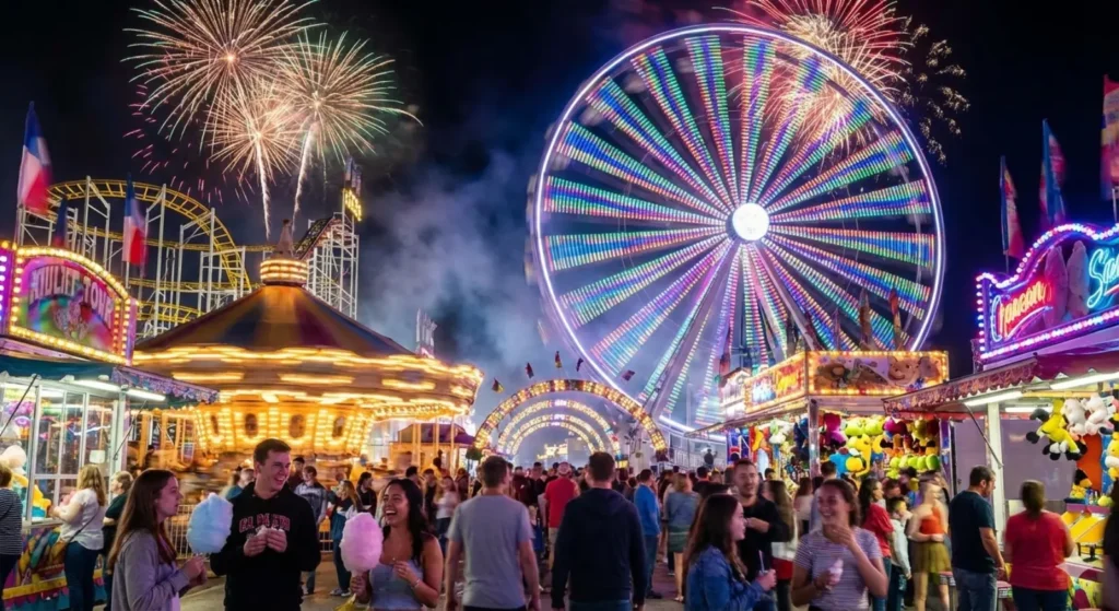 As fun as a carnival at night