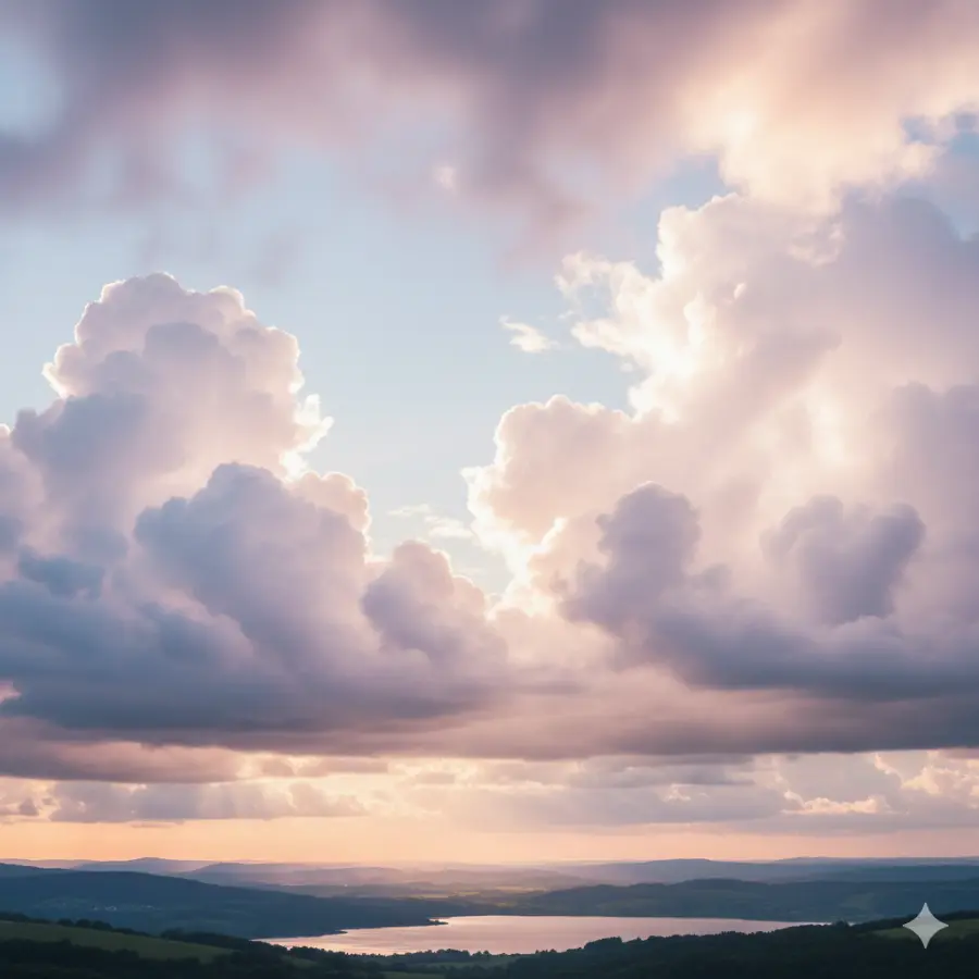 As soft as cotton in the sky