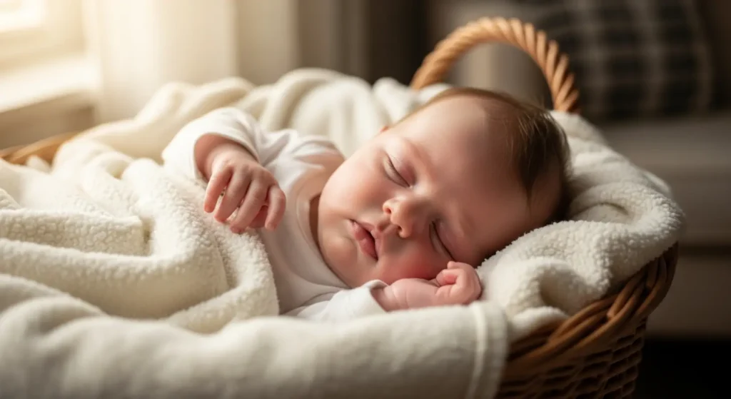 As calm as a sleeping child