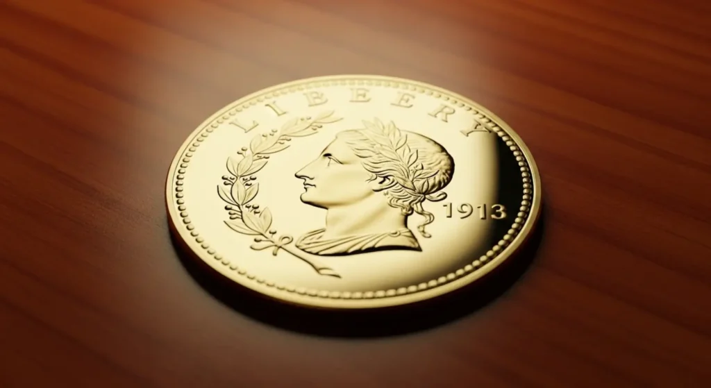 As round as a polished coin