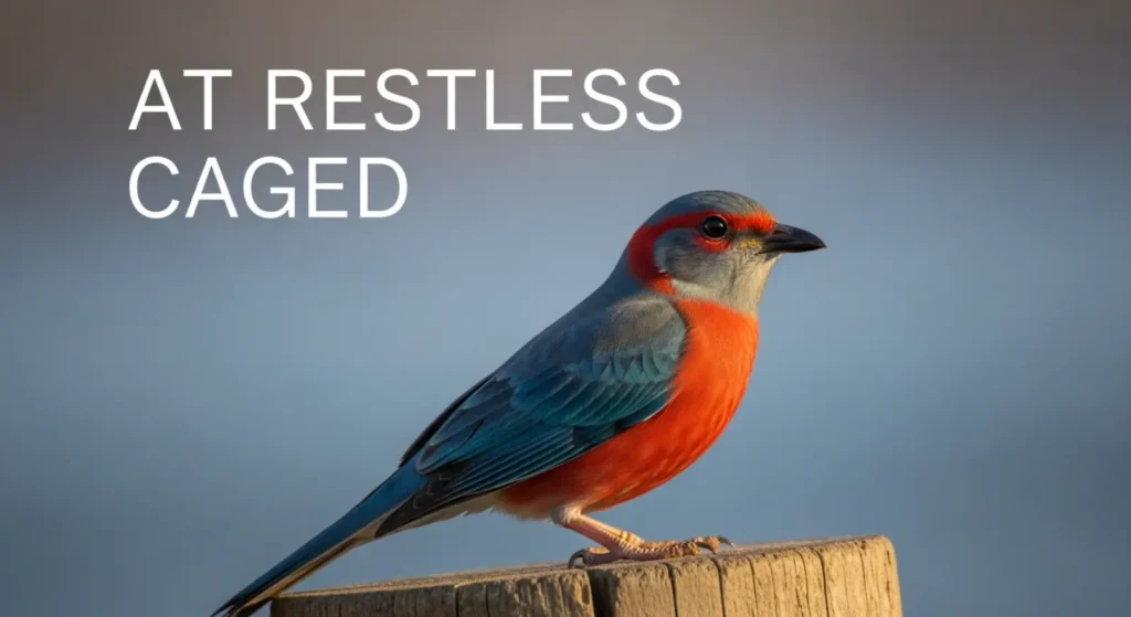  As restless as a caged bird