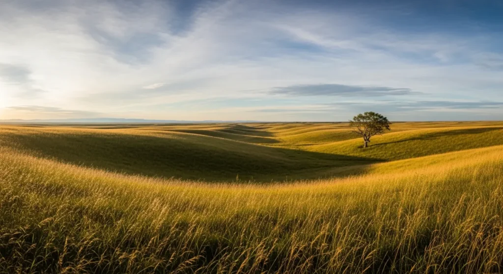 As endless as a grassy plain