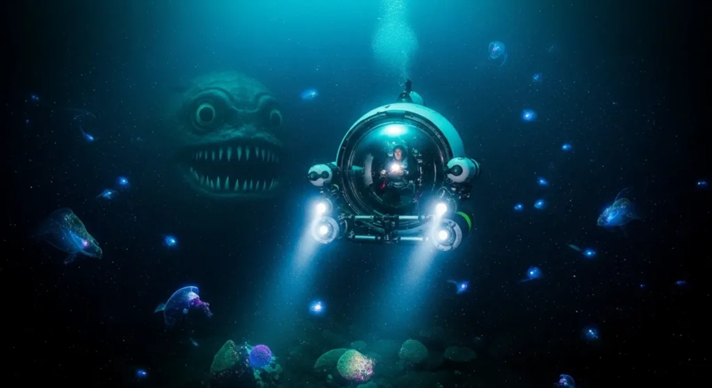 As deep as the ocean