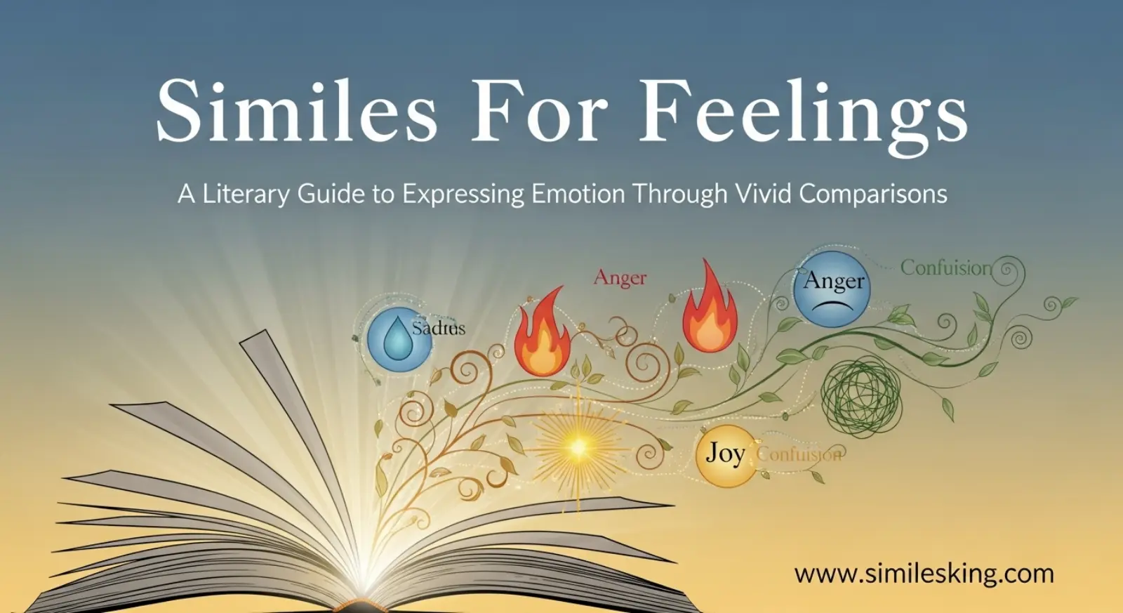 Similes For Feelings: A Literary Guide to Expressing Emotion Through Vivid Comparisons
