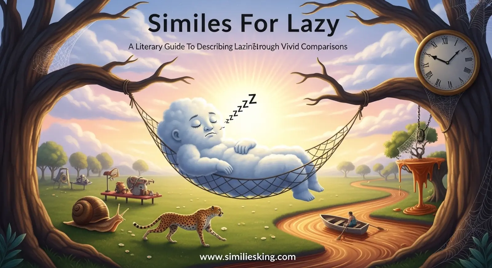 Similes For Lazy
