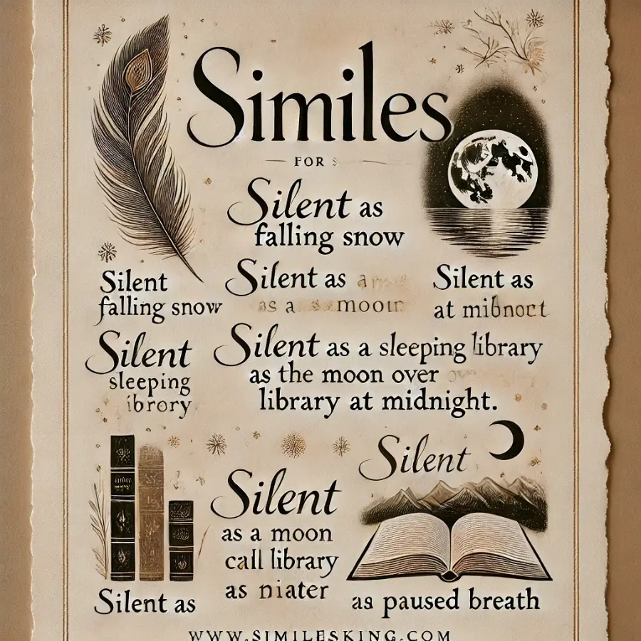 Similes for Silent