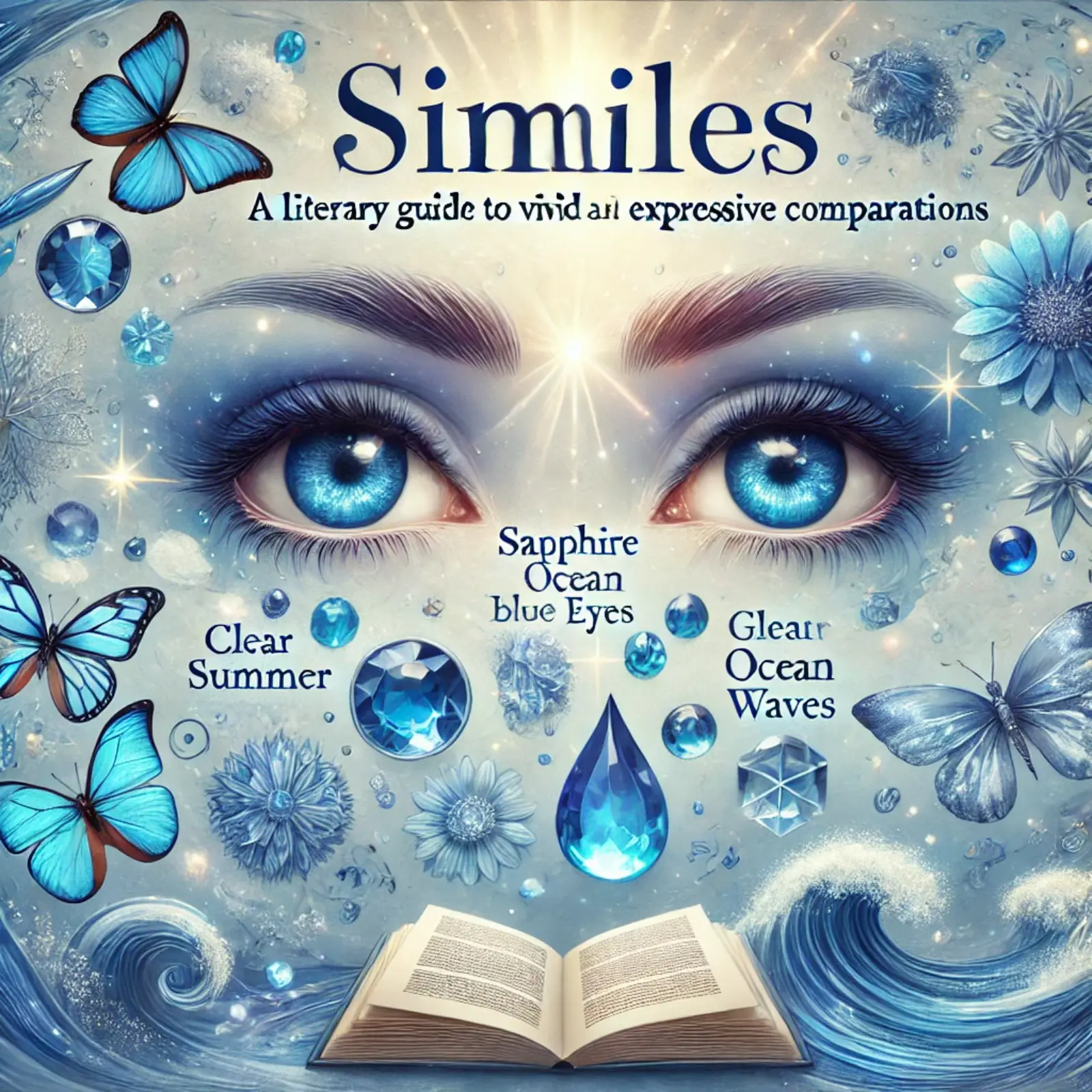 Similes For Blue Eyes: A Literary Guide To Vivid And Expressive Comparisons