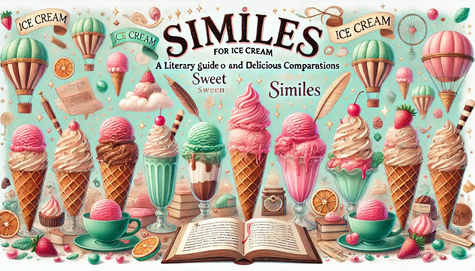 Similes For Ice Cream: A Literary Guide To Sweet And Delicious Comparisons