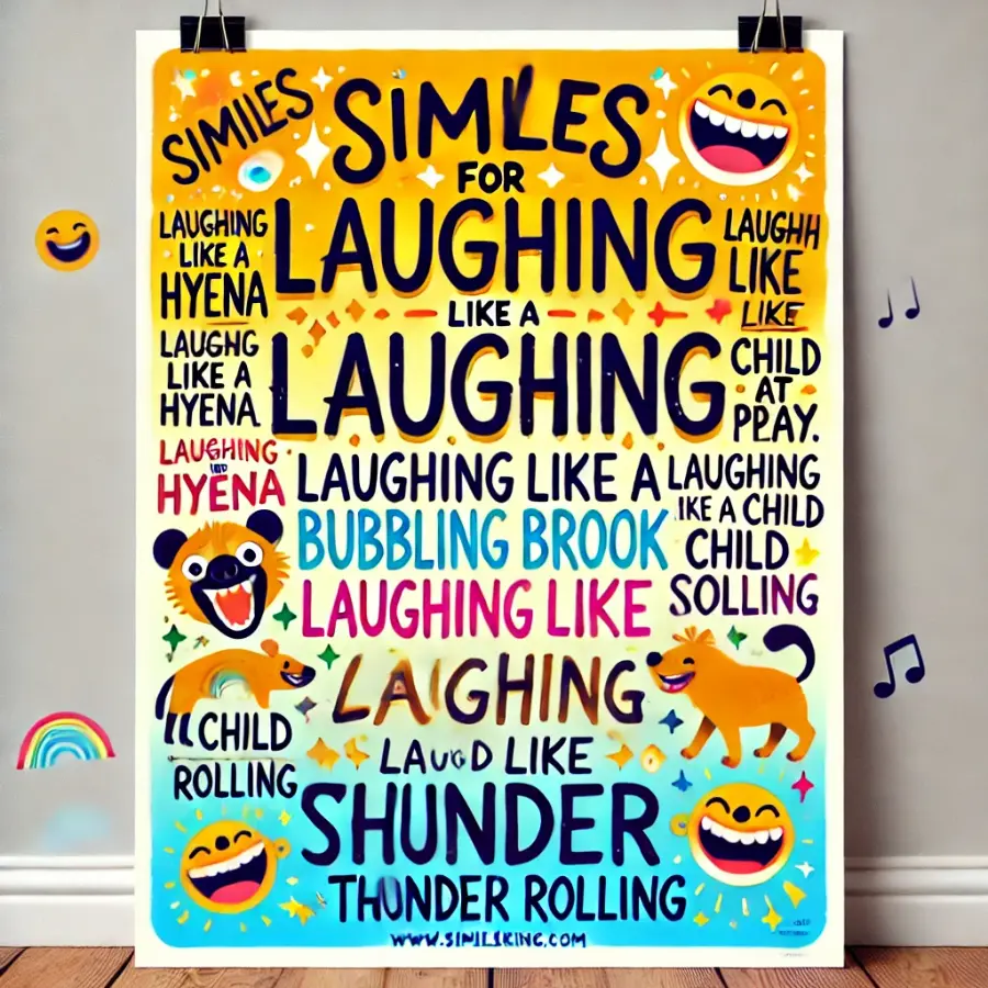 Similes for Laughing