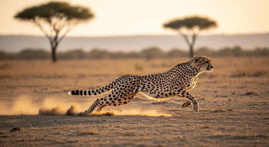 As quick as a cheetah