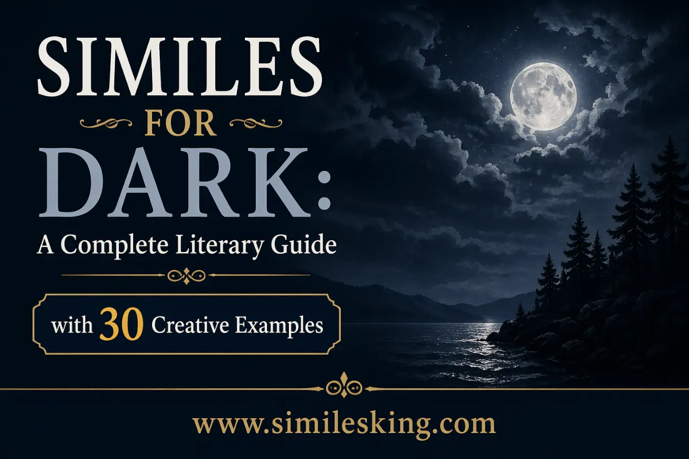 Similes for Darkness