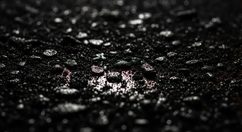  As black as soot