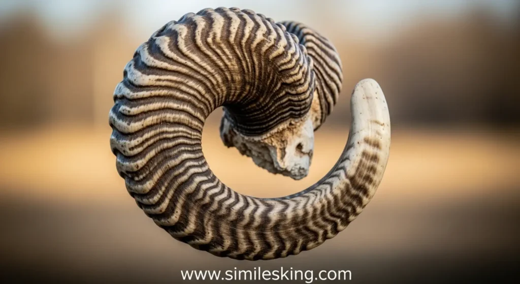As curly as a ram’s horn