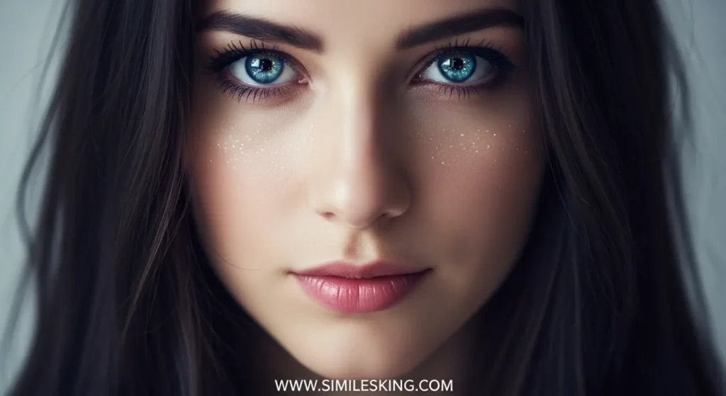 As eyes as sparkling stars
