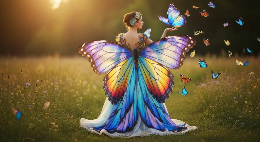 As beautiful as a butterfly