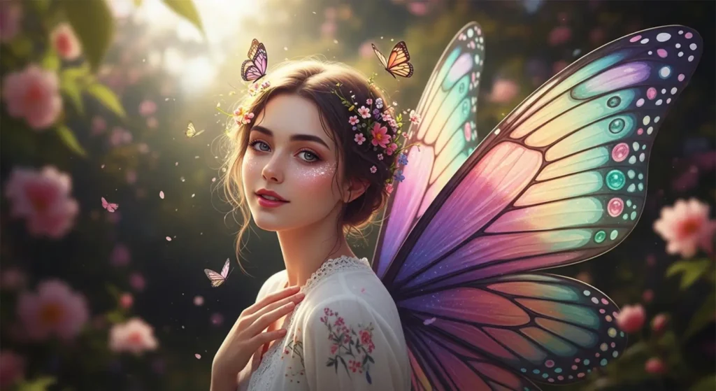 As pretty as a butterfly