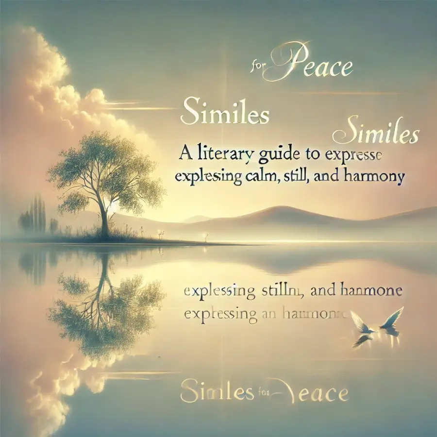Similes For Peace