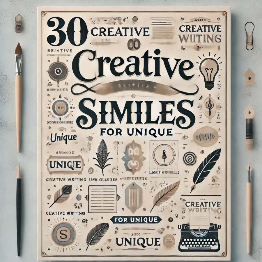 30 Creative Similes For Unique