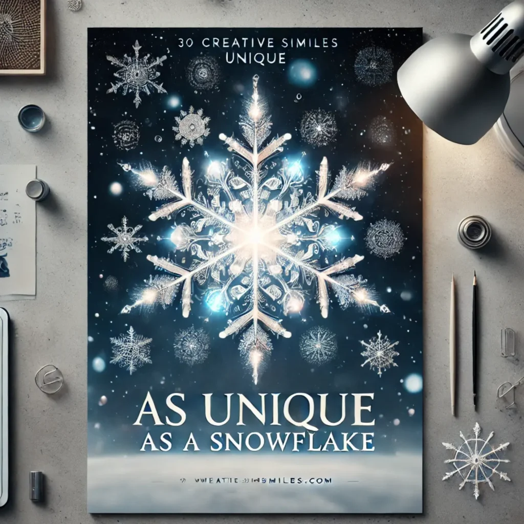 As unique as a snowflake