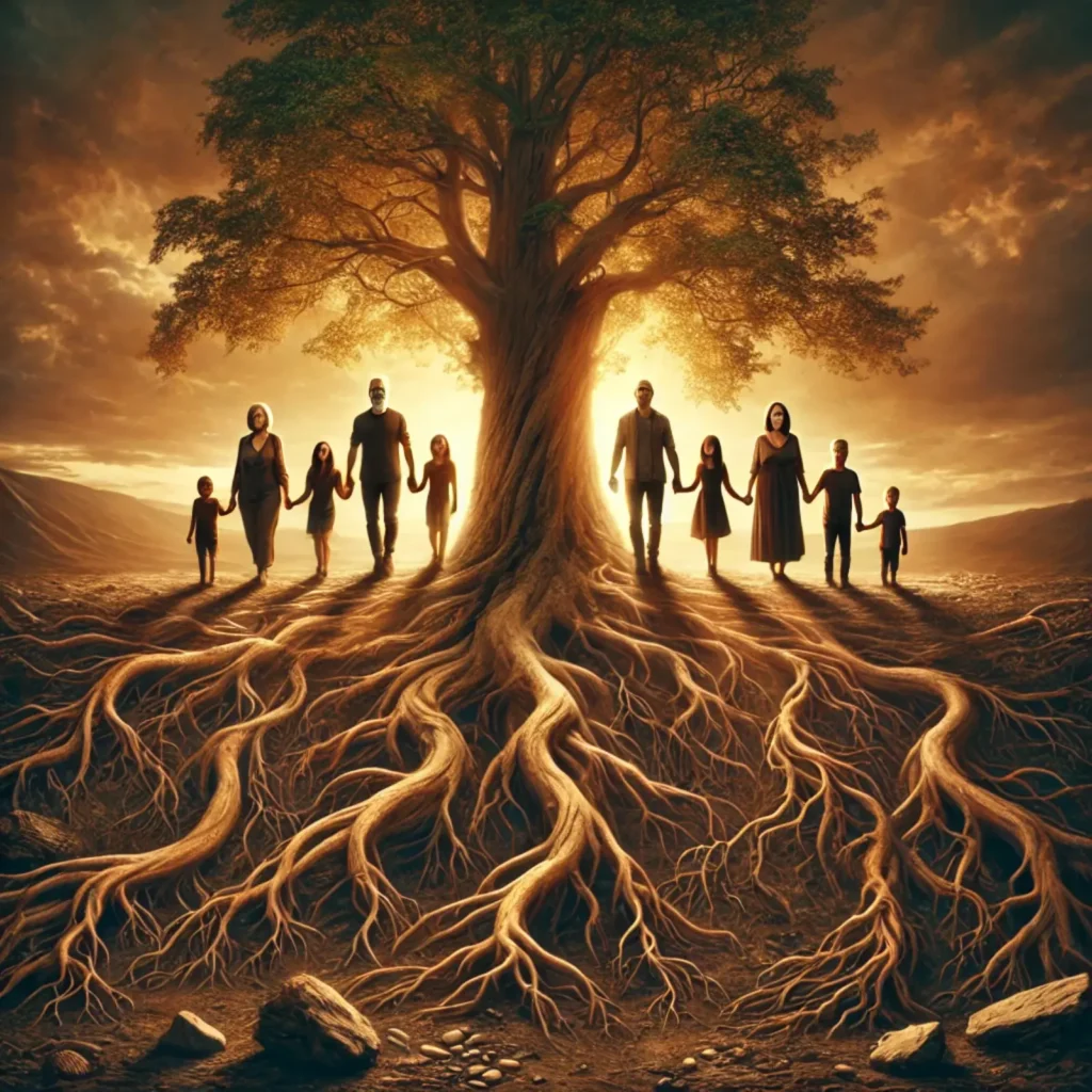 1. As family as strong as roots in ancient soil