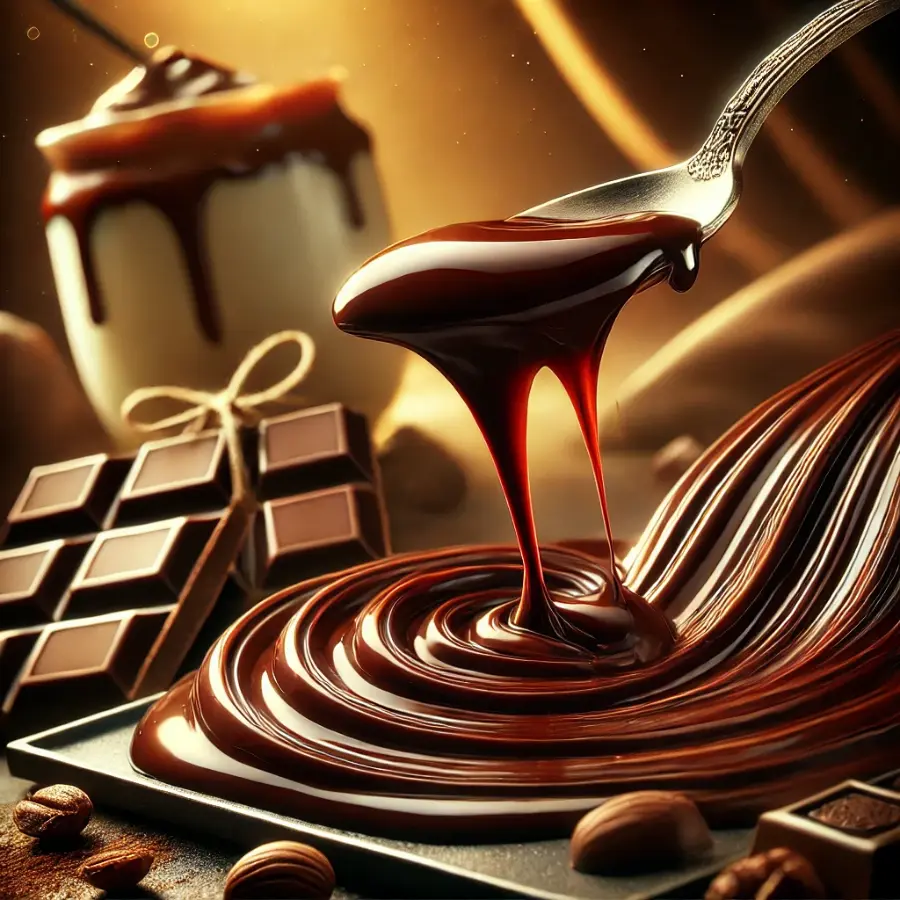 As tasty as melted chocolate on the tongue