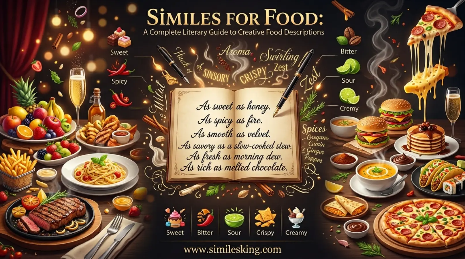 Similes for Food