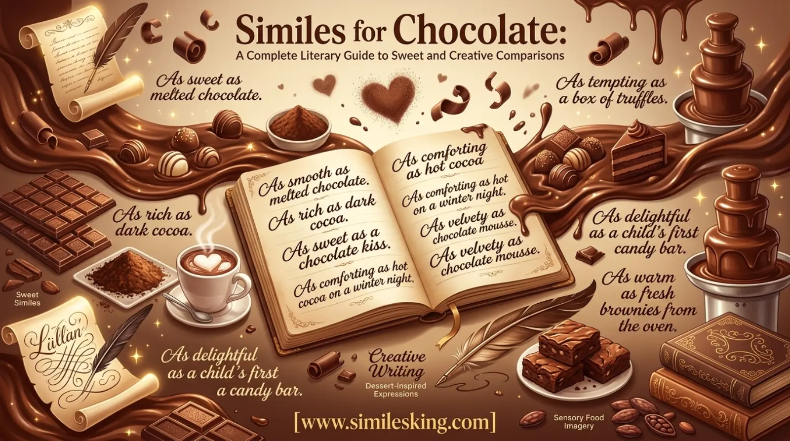 Similes for Chocolate