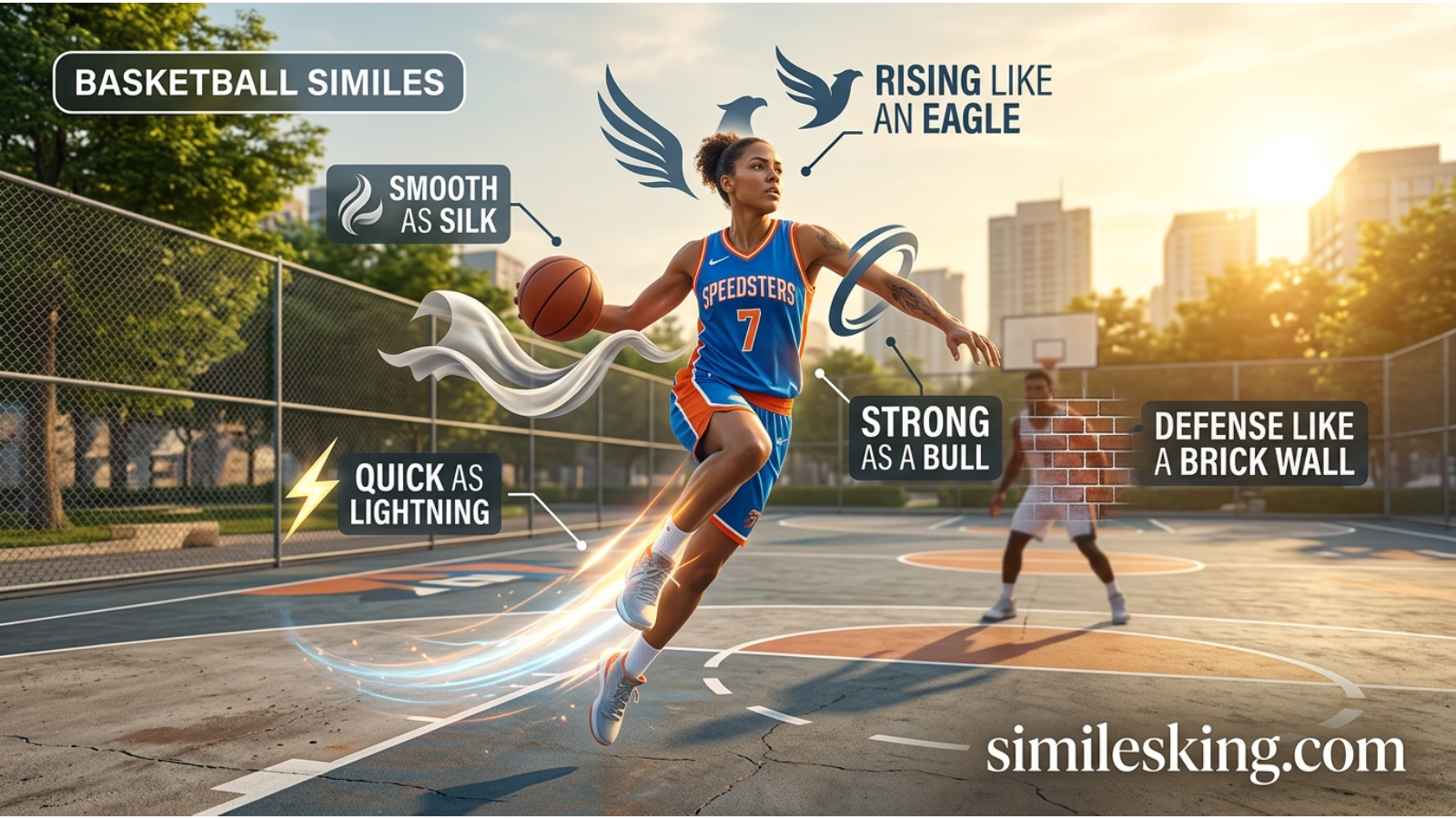 Basketball Similes