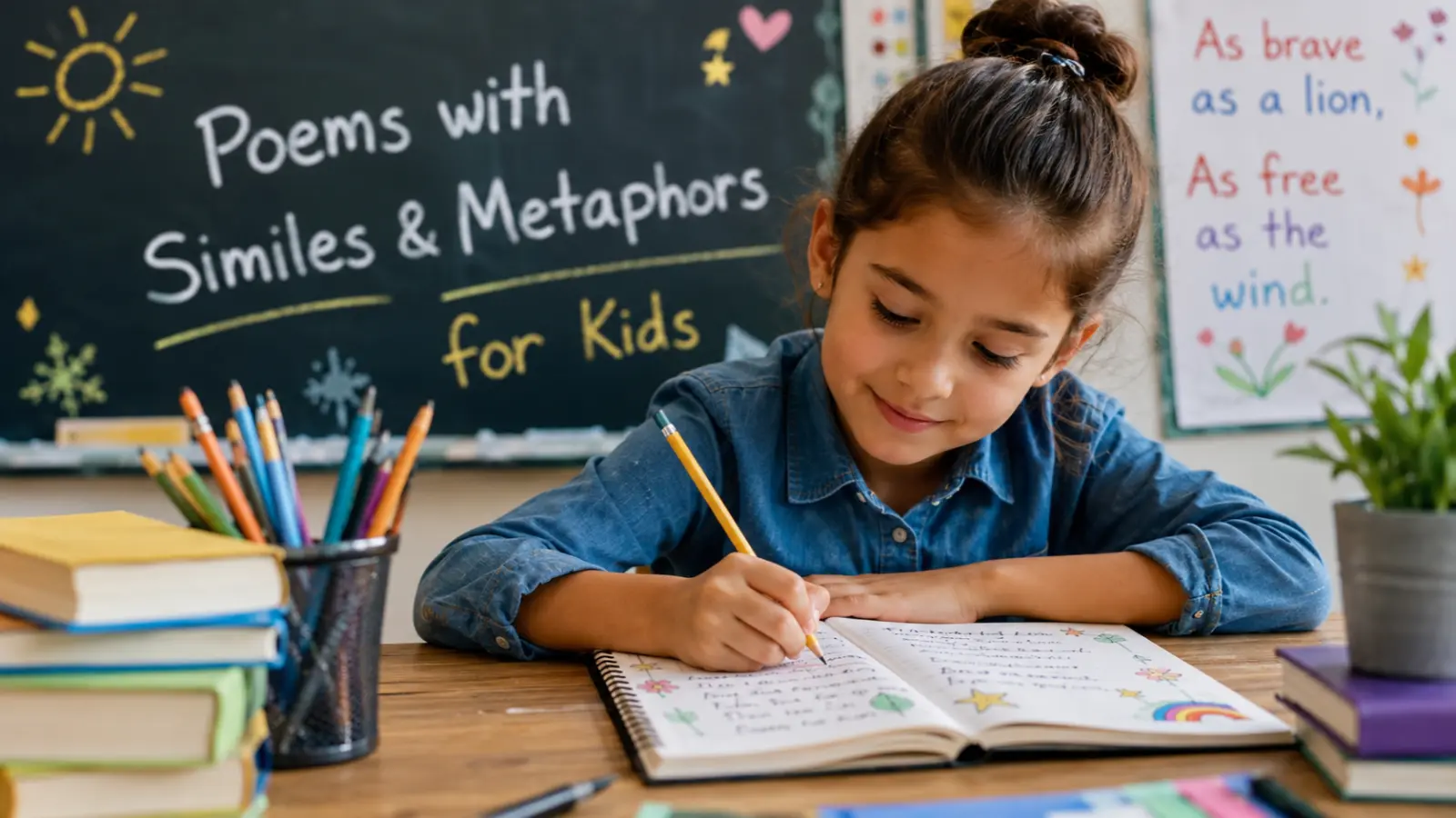 Poems with Similes and Metaphors for Kids