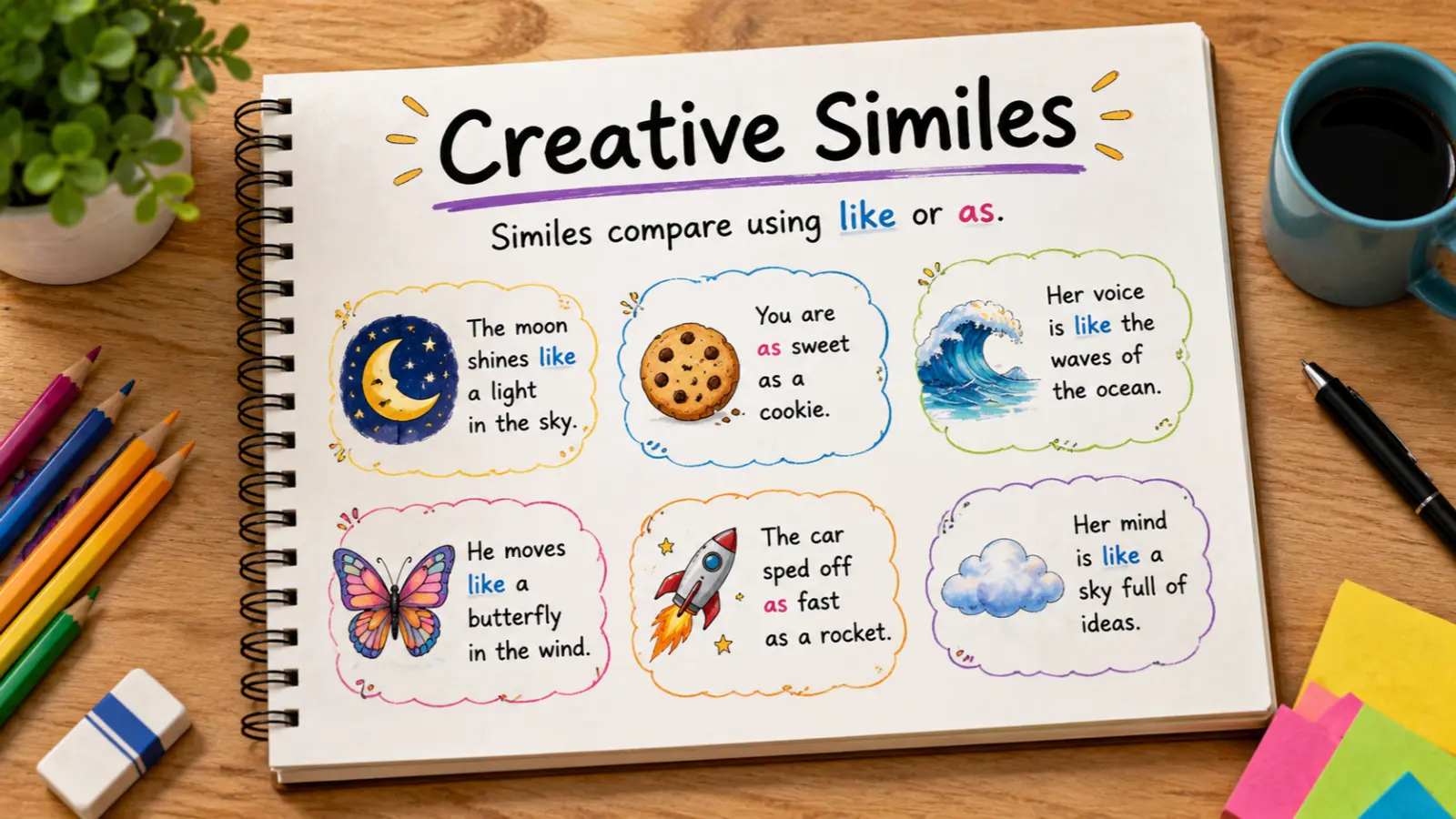 creative similes