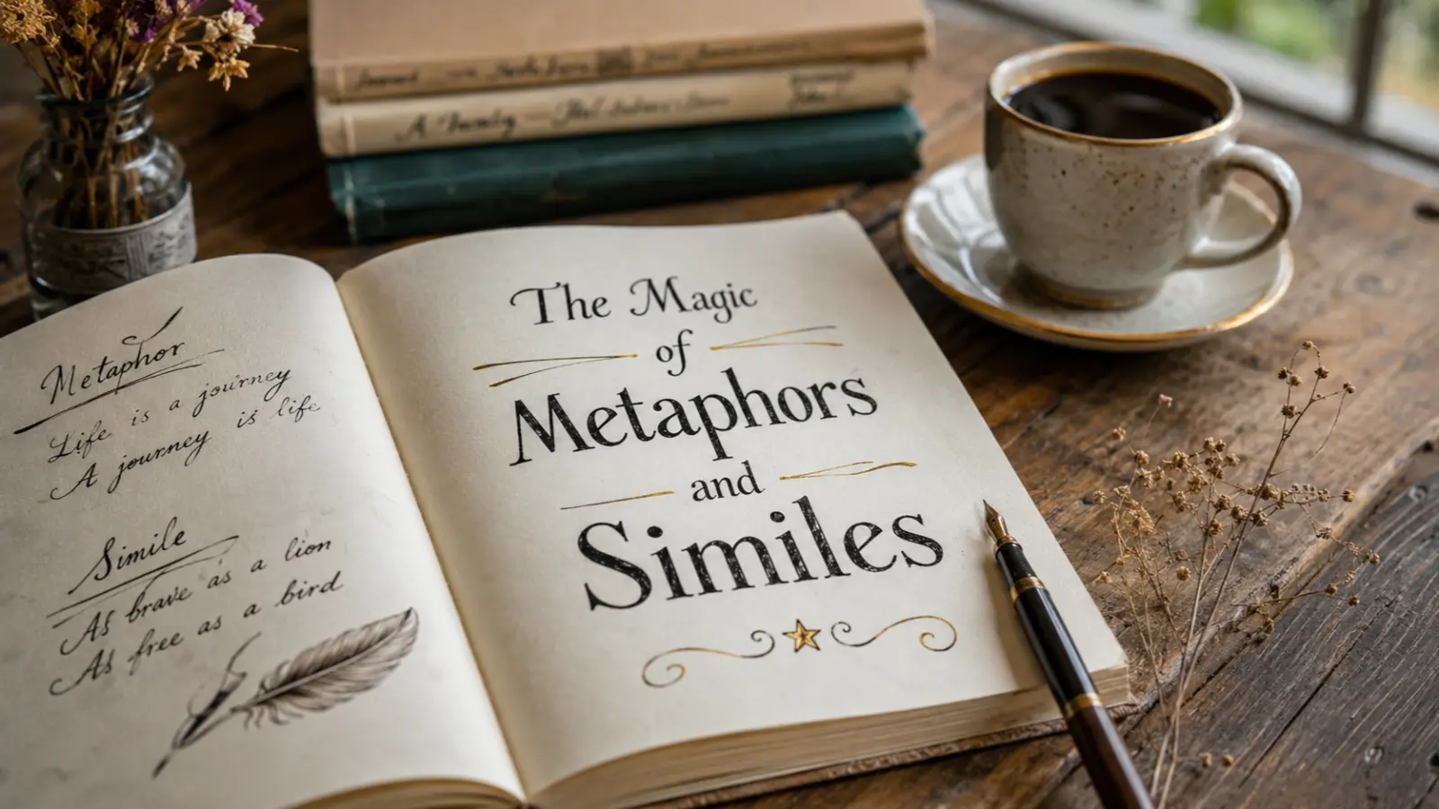 Magic of Metaphors and Similes