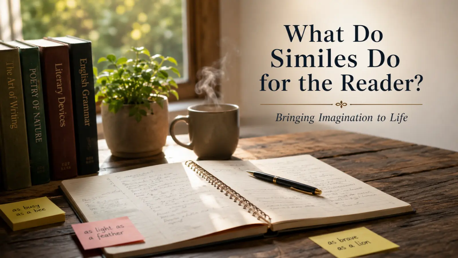 Similes Do for the Reader