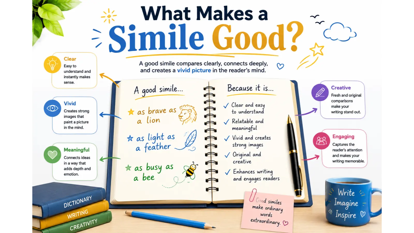 What Makes a Simile Good?