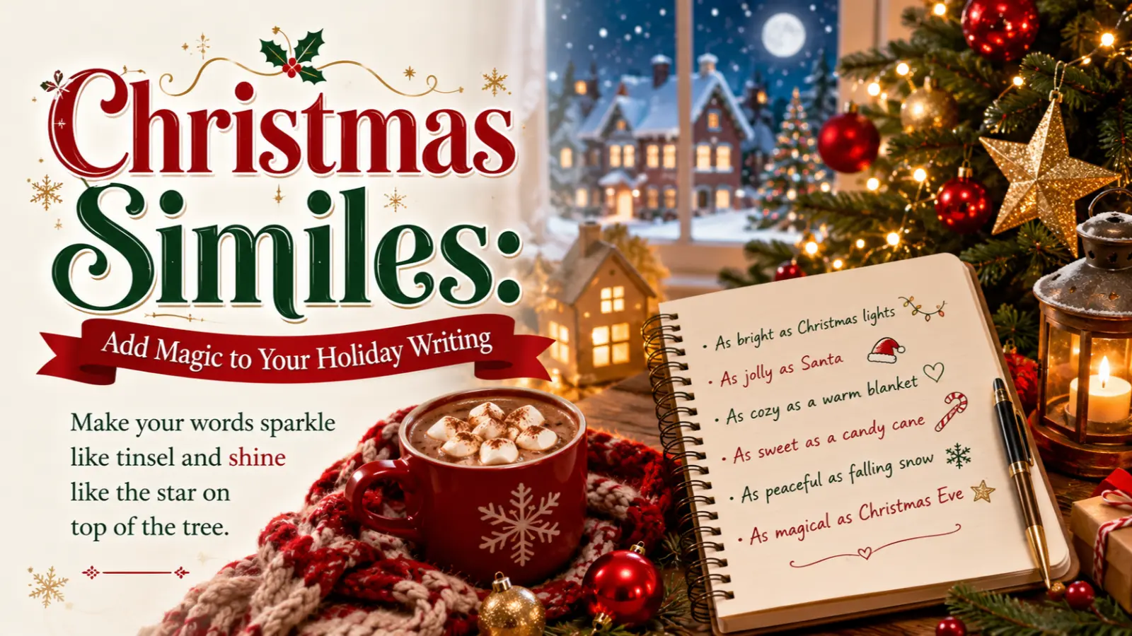 christmas similes