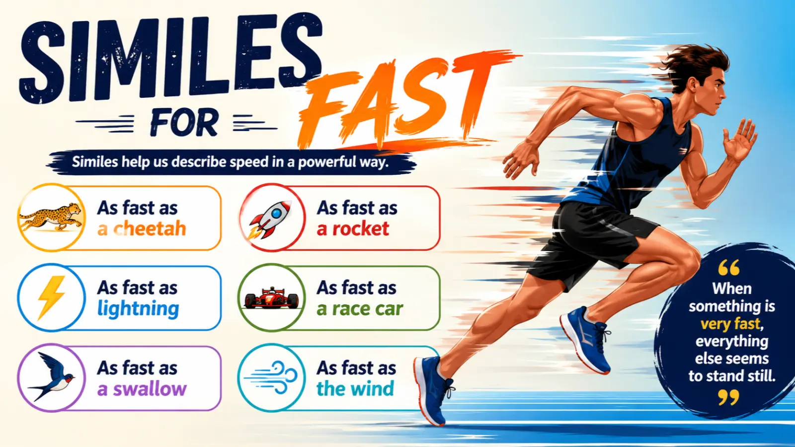 Similes for Fast