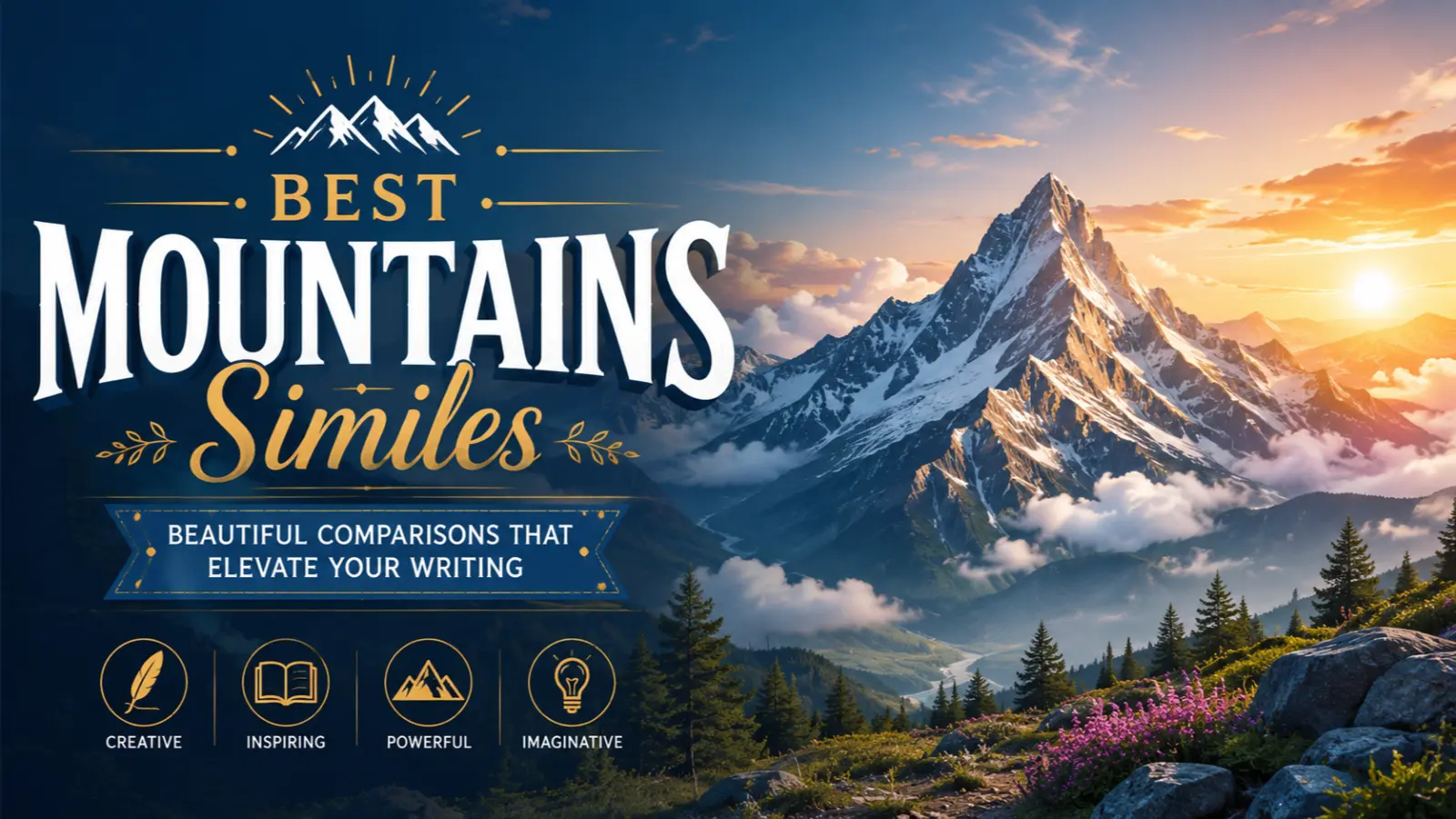 similes for mountains