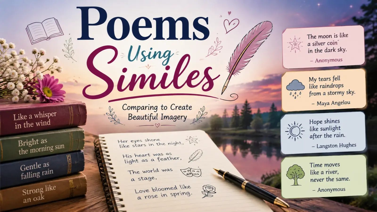 poems using similes