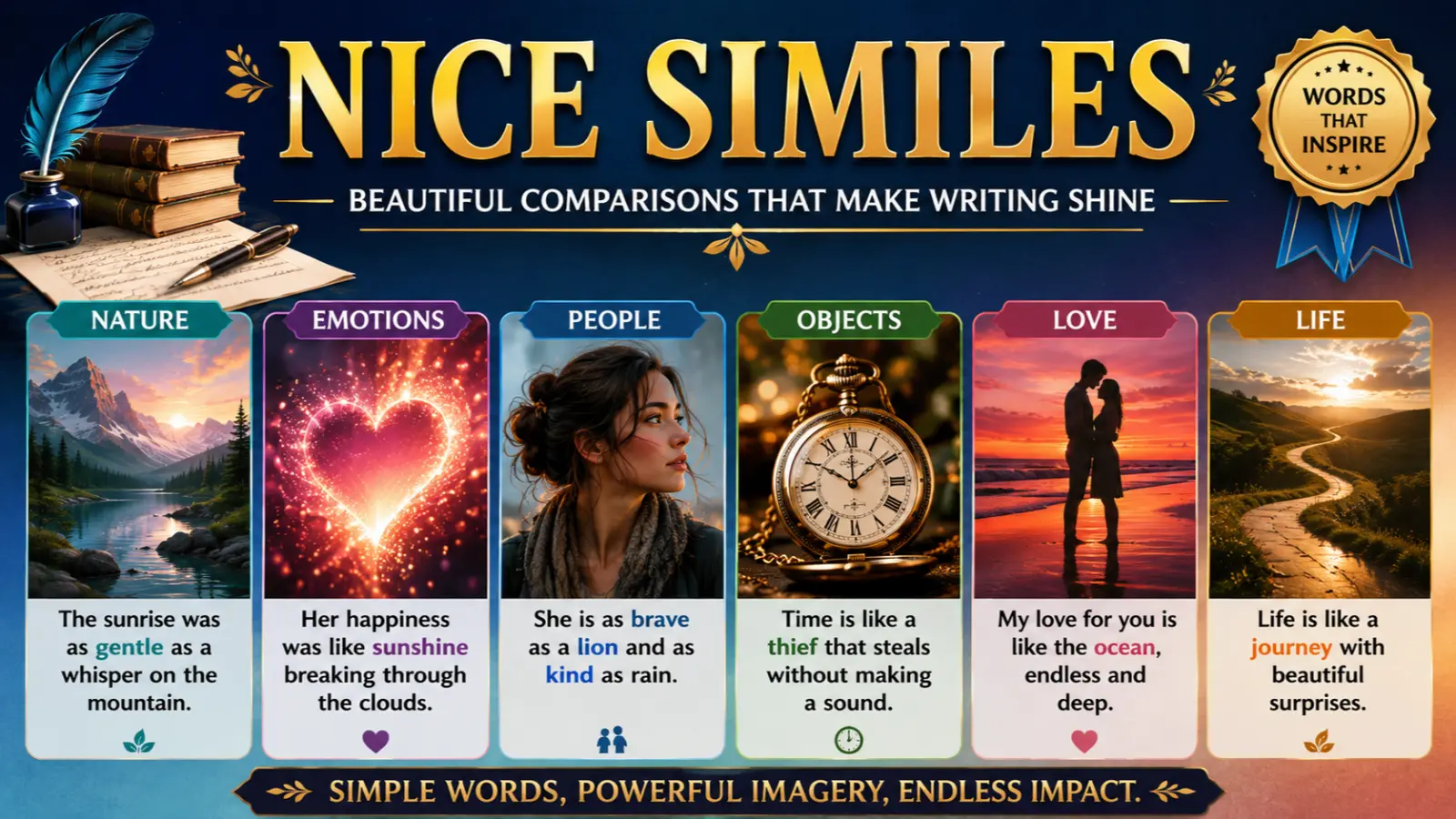 nice similes