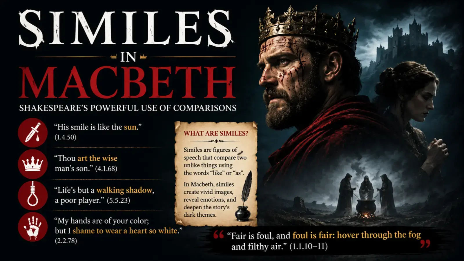 similes in macbeth